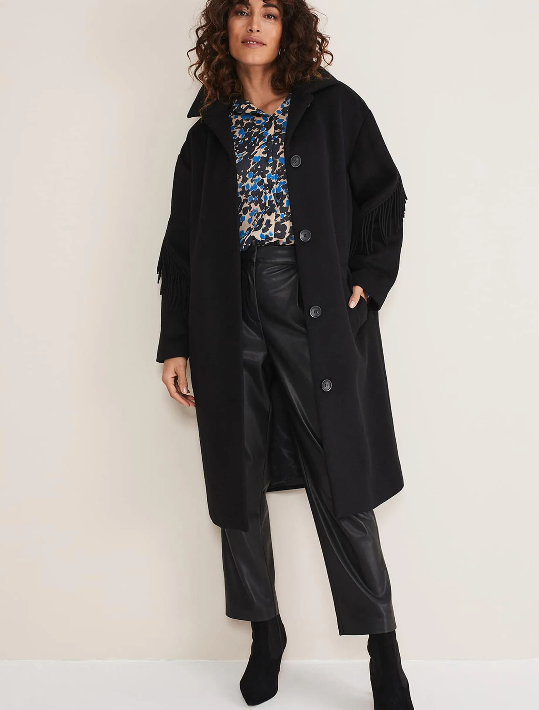 Shirts & Blouses^Phase Eight Nell Floral Shirt Blue Multi