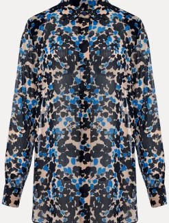 Shirts & Blouses^Phase Eight Nell Floral Shirt Blue Multi