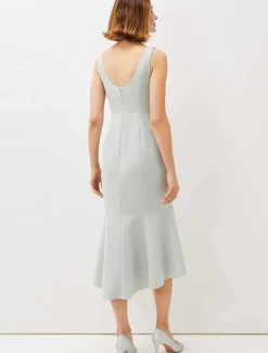 Dresses^Phase Eight Nia Embellished Scuba Dress Eau De Nil
