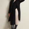 Coats^Phase Eight Nicci Wool Belted Coat Black