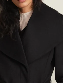 Coats^Phase Eight Nicci Wool Belted Coat Black