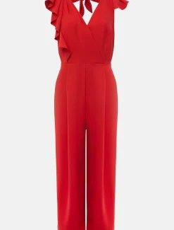 Dresses^Phase Eight Nicky Ruffle Jumpsuit Fire