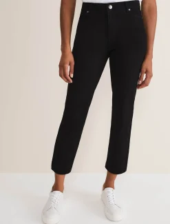 Trousers & Shorts^Phase Eight Ocha Straight Leg Jeans Black