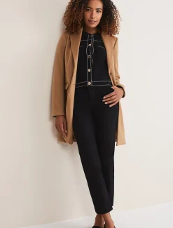 Trousers & Shorts^Phase Eight Ocha Straight Leg Jeans Black