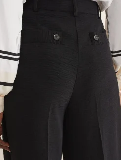 Trousers & Shorts^Phase Eight Opal Wide Leg Trousers Black