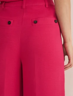 Trousers & Shorts^Phase Eight Opal Wide Leg Trousers Raspberry
