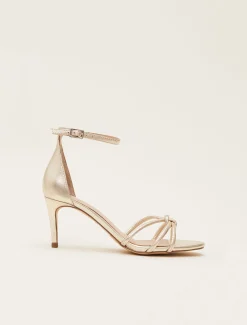 Occasion Shoes^Phase Eight Open Toe Heels Gold