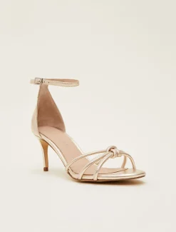 Occasion Shoes^Phase Eight Open Toe Heels Gold