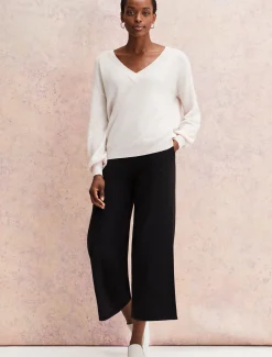 Knitwear^Phase Eight Ophelia Wool Cashmere V Neck Jumper Petal Pink