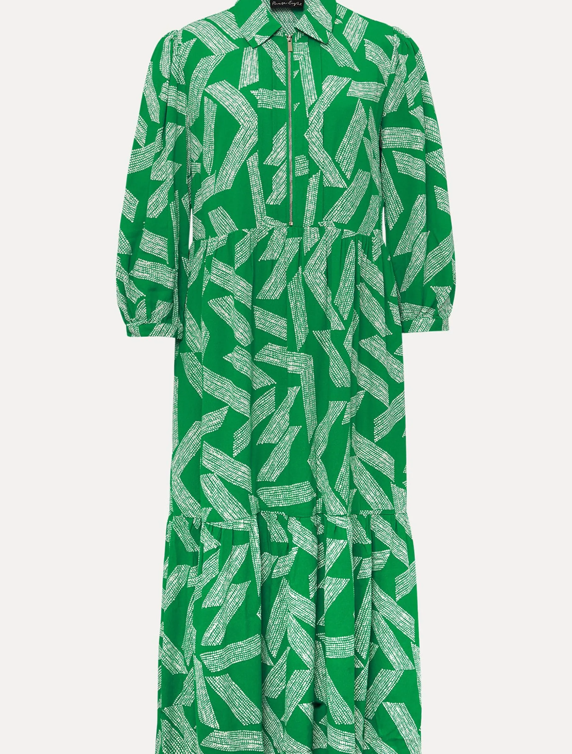 Dresses^Phase Eight Penele Abstract Midi Dress Green