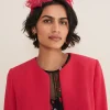 Fascinators & Hats^Phase Eight Petal Detail Headband Raspberry