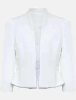 Jackets^Phase Eight Petite Isabella Bow Jacket Ivory