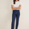 Trousers & Shorts^Phase Eight Petra Heart Straight Leg Jeans Mid Blue