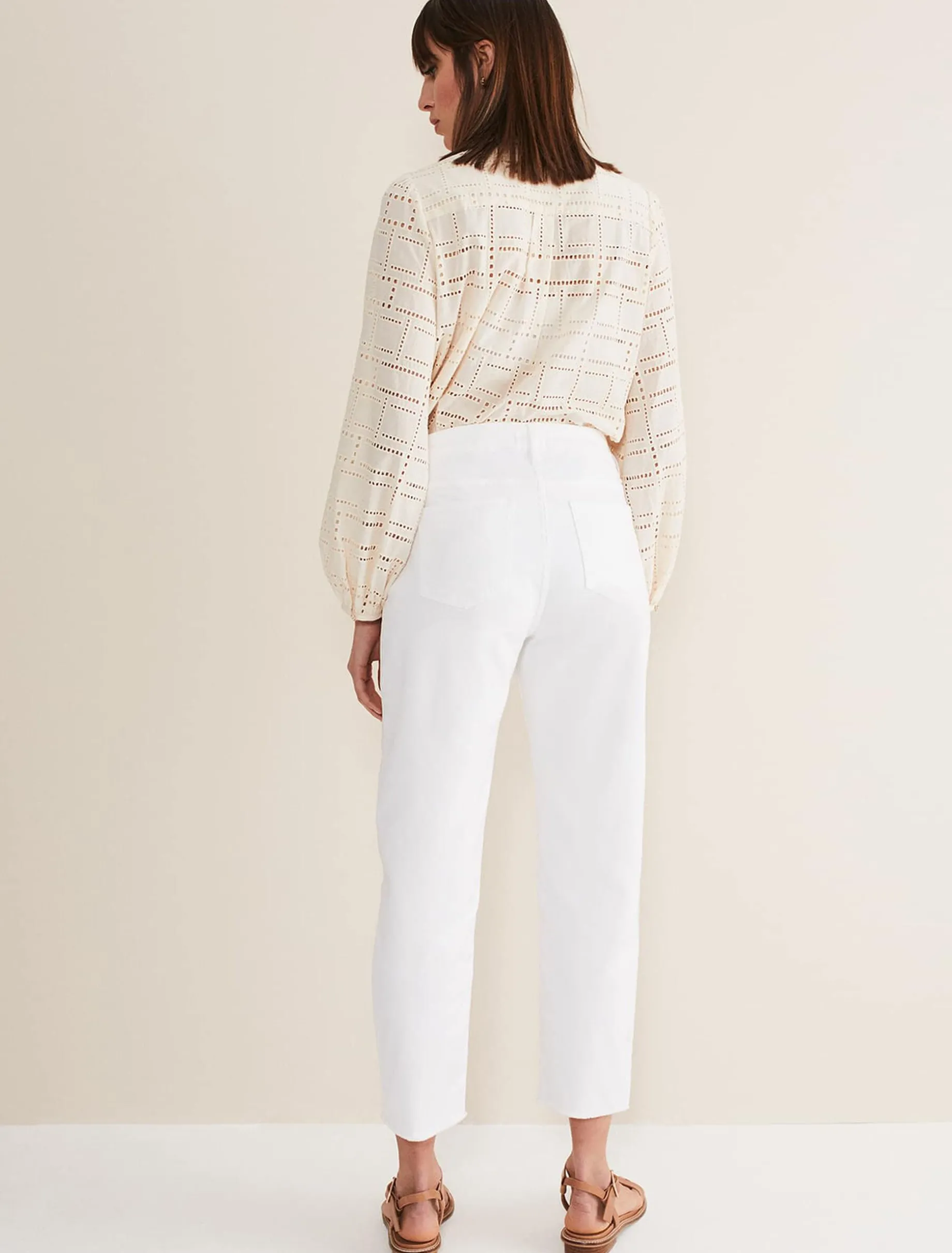 Trousers & Shorts^Phase Eight Petra Straight Leg Jeans White