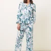 Pyjamas^Phase Eight Piera Palm Print Pyjama Set Multi-Coloured