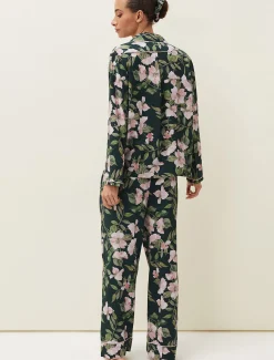 Pyjamas^Phase Eight Pina Floral Print Pyjama Set Multi-Coloured