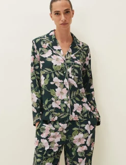 Pyjamas^Phase Eight Pina Floral Print Pyjama Set Multi-Coloured