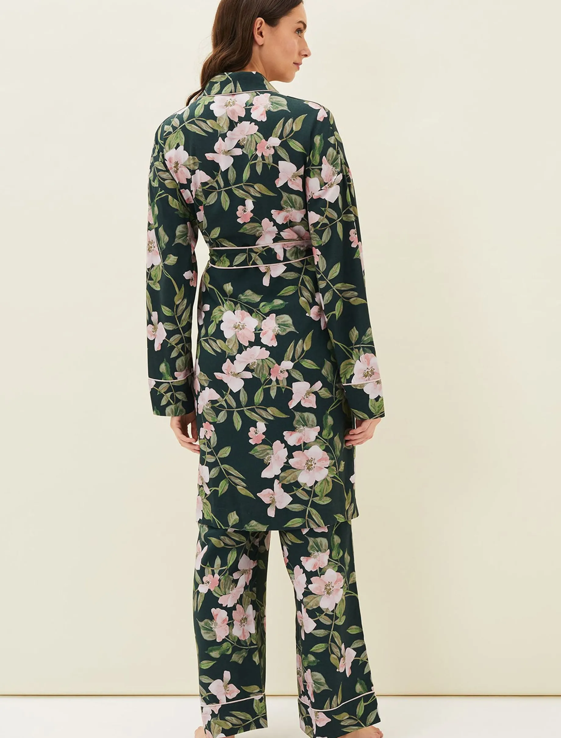 Pyjamas^Phase Eight Pina Floral Print Robe Multi-Coloured