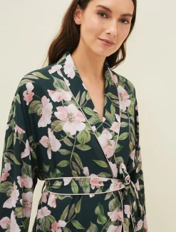 Pyjamas^Phase Eight Pina Floral Print Robe Multi-Coloured