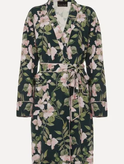 Pyjamas^Phase Eight Pina Floral Print Robe Multi-Coloured