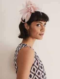 Fascinators & Hats^Phase Eight Pink Flower Headband Cameo