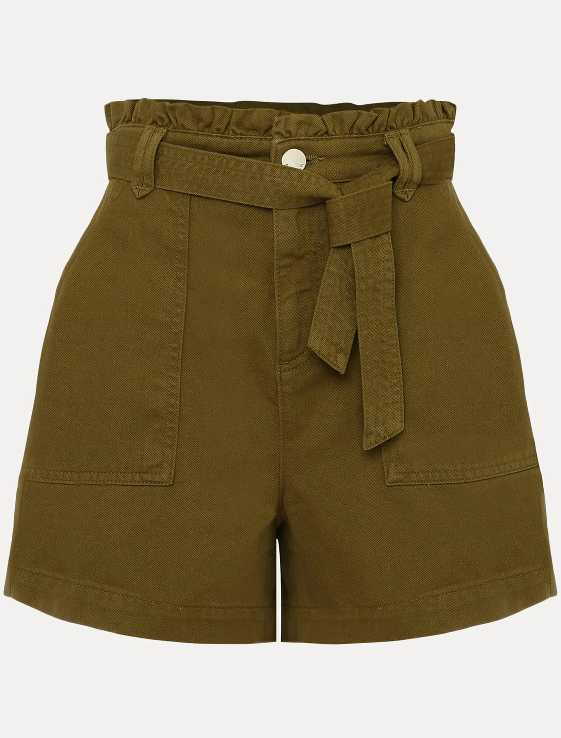 Trousers & Shorts^Phase Eight Pollie Denim Cargo Shorts Khaki