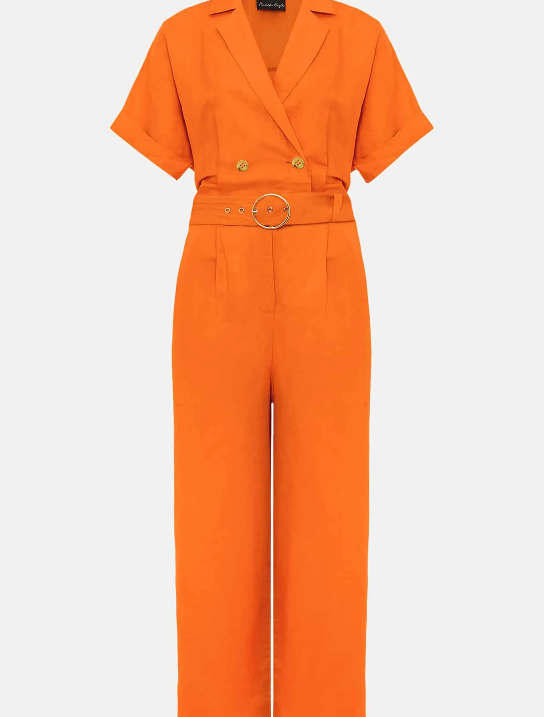 Dresses^Phase Eight Pria Linen Jumpsuit Orange