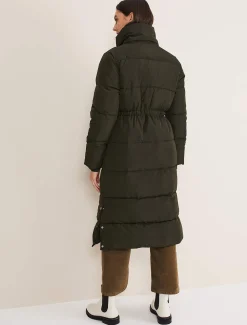 Coats^Phase Eight Rae Asymetric Puffer Green