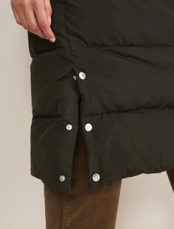 Coats^Phase Eight Rae Asymetric Puffer Green