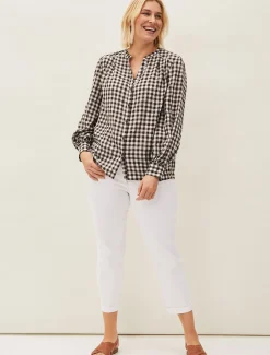 Jeans^Phase Eight Ramona Cropped Straight Leg Jean White