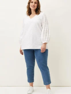 Trousers & Shorts^Phase Eight Ramona Straight Leg Jean Blue