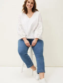 Trousers & Shorts^Phase Eight Ramona Straight Leg Jean Blue