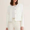Jackets^Phase Eight Ripley Tweed Jacket Ivory