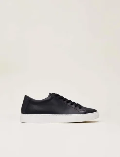 Trainers^Phase Eight Rosanna Leather Trainers Navy