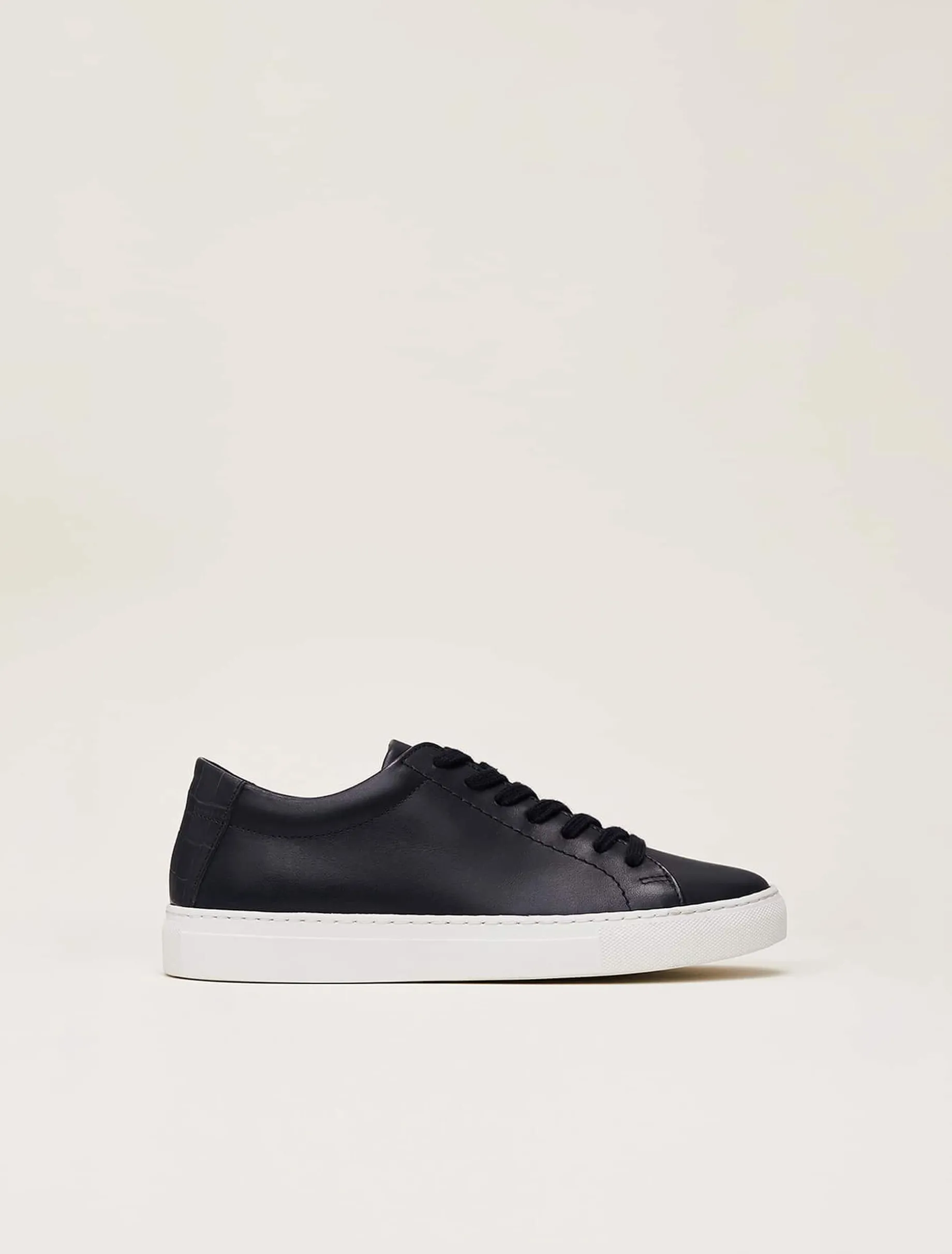 Trainers^Phase Eight Rosanna Leather Trainers Navy