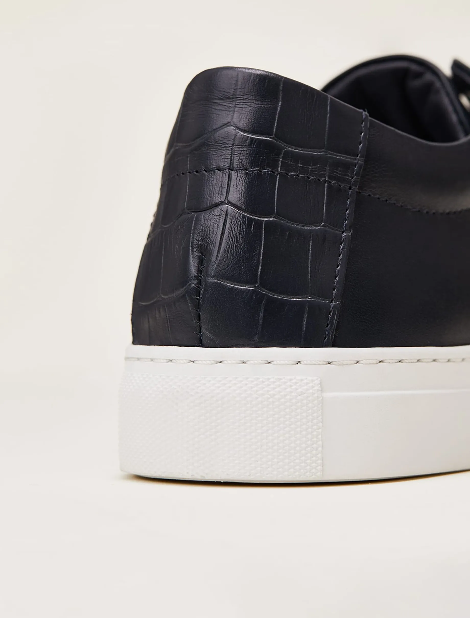 Trainers^Phase Eight Rosanna Leather Trainers Navy