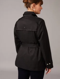 Jackets^Phase Eight Rose Soft Biker Coat Black