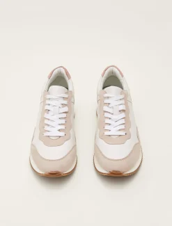 Flats^Phase Eight Runner Trainer Beige
