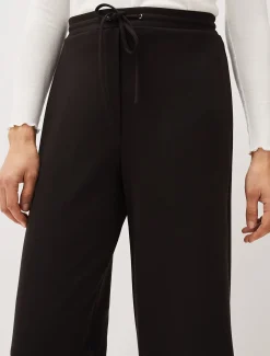 Trousers & Shorts^Phase Eight Ruth Wide Leg Jersey Trousers Charcoal