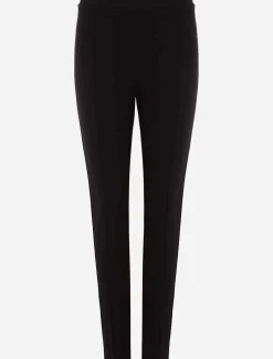 Trousers & Shorts^Phase Eight Sabrina Zip Hem Ponte Trousers Black