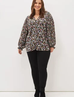 Shirts & Blouses^Phase Eight Sadie Floral Blouse Multi/Pink