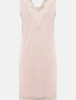 Pyjamas^Phase Eight Sania Lace Trim Night Dress Pink