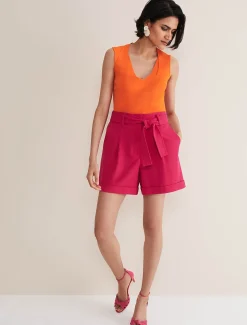 Knitwear^Phase Eight Scarlett Knitted Top Orange