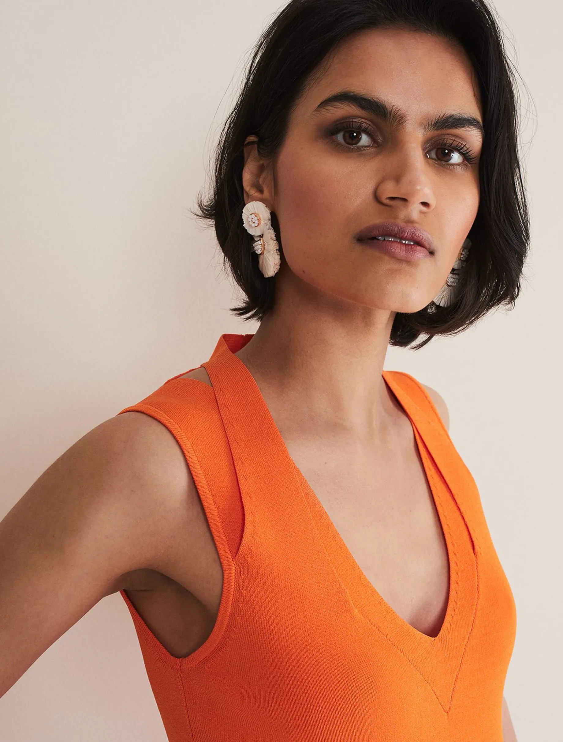Knitwear^Phase Eight Scarlett Knitted Top Orange