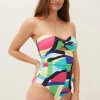 Swimwear^Phase Eight Sedinia Abstract Print Swimsuit Multi-Coloured