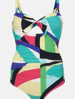 Swimwear^Phase Eight Sedinia Abstract Print Swimsuit Multi-Coloured