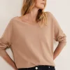 Knitwear^Phase Eight Senita Fine Knit Jumper Camel