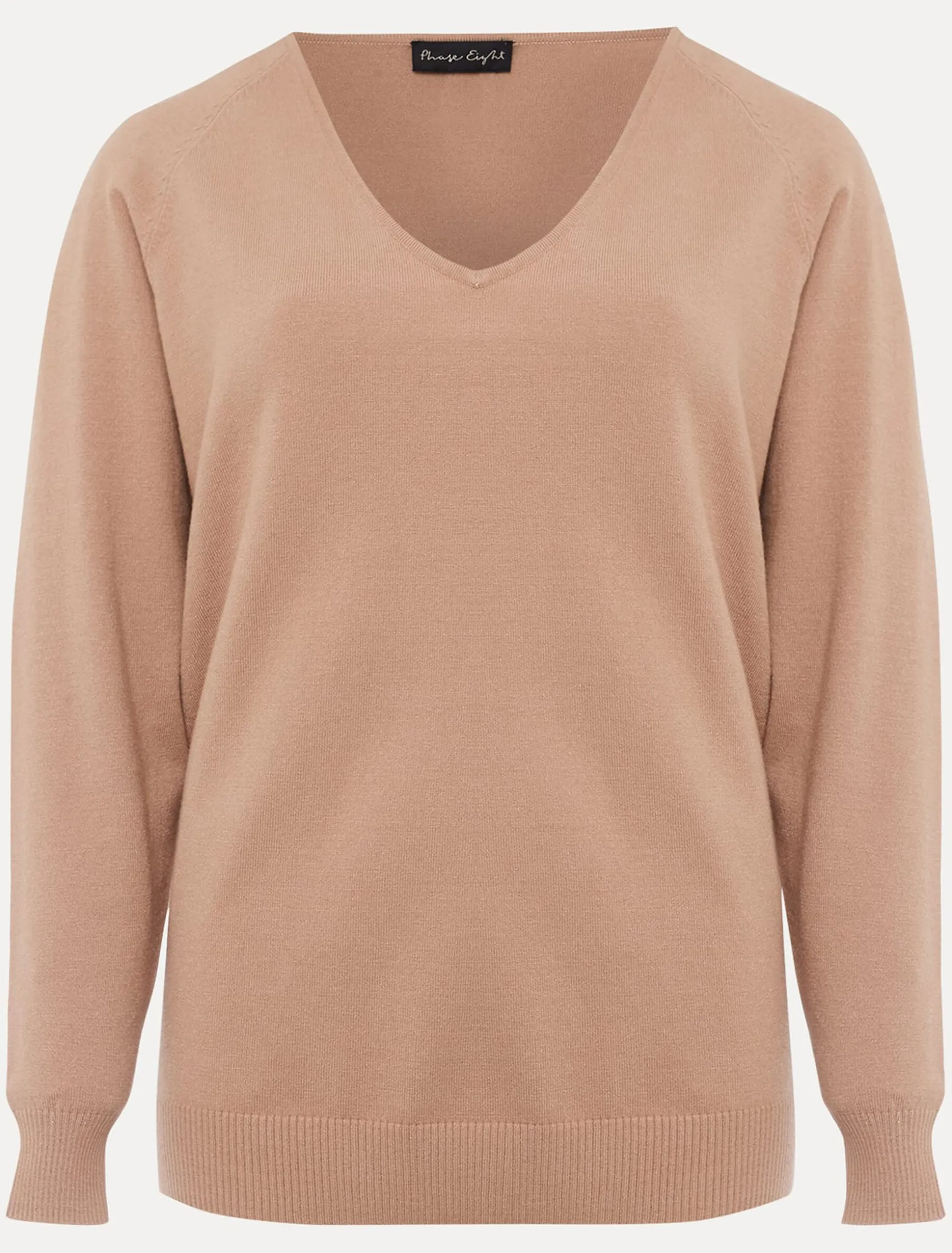Knitwear^Phase Eight Senita Fine Knit Jumper Camel