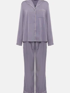 Pyjamas^Phase Eight Shae Pyjama Set Slate