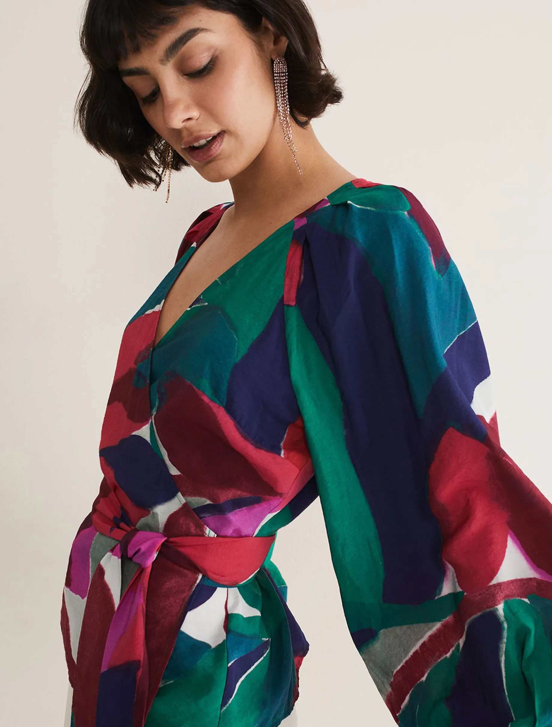 Shirts & Blouses^Phase Eight Shalni Floral Top Multi-Coloured